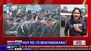 Meriahnya HUT Bhayangkara ke-73 di Monas