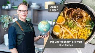 Lars kocht Miso-Ramen  Mit Chefkoch um die Welt