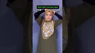 Tutorial hijab segi empat menutup dada #subscribe #hijabfashionstyle #hijabtutorial #style