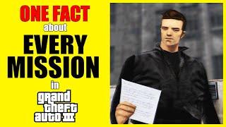 One Fact about Every Mission in GTA III 