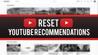 How To Reset YouTube Recommendations  Delete YouTube Recommendations Trick