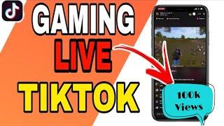 How to go live on TikTok with games?