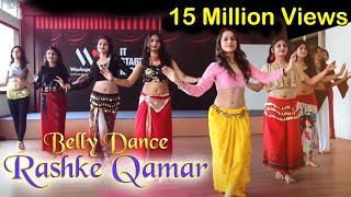 Belly dance on Rashke Qamar  Workshop Routine Basic conducted by Ojasvi Verma