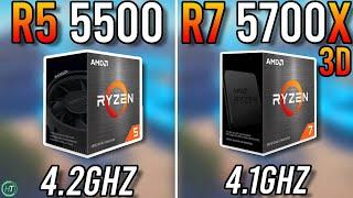 Ryzen 5 5500 vs Ryzen 7 5700X3D - Good Upgrade?