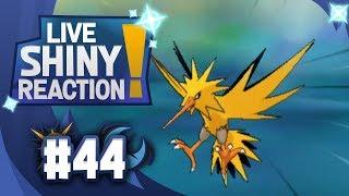 SHINY ZAPDOS Pokemon Ultra Sun and Moon Shiny Living Dex #145