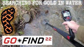 Using a Minelab Go Find 22 in water. Good or Bad?