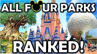 Ranking the Disney World Parks Orlando Florida