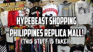 FAKE HYPEBEAST SHOPPING FAKE SUPREME OFF WHITE BAPE Fear of God and More Philippines