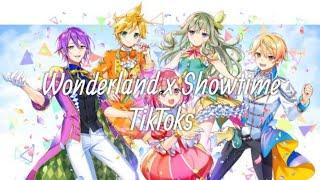 Wonderland x Showtime TikTok Compilation Hatsune Miku Colorful Stage