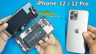 How To Open iPhone 12 & iPhone 12 Pro  iPhone 12 Pro Ear Speaker Replacement