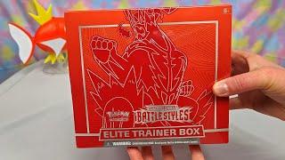 Opening Pokemon Battle Styles Elite Trainer Box Single Strike Urshifu  Pokemon Cards and Chill