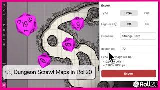 Import Your Dungeon Scrawl Maps Into Roll20 in Under a Minute