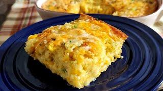 Delicious Corn Casserole  Side Dish with Tips Step by Step️