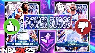 NEW POWER SURGE CARDS IN NBA 2K25 MyTEAM WHICH PLAYERS ARE WORTH BUYING?