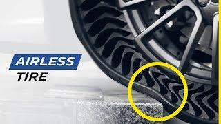 New generation of airless tire  Michelin