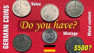 Deutche marks Coins Collection Worth Thousands