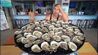ONLY 15 MINUTES? THE FREAKIEST OYSTER CHALLENGE IN THE USA  Joel Hansen