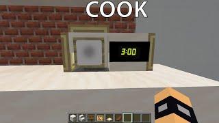 how to make a microwave oven without mods. minecraft