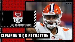 If Clemsons DJ Uiagalelei doesnt look good EARLY hell draw CONTROVERSY - Eddie Royal  CFB Live