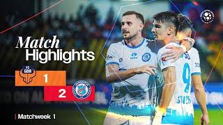 Match Highlights  FC Goa 1-2 Jamshedpur FC  MW 1  ISL 2024-25