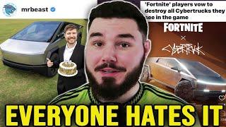 Everyone Still HATES Elon Musks Cybertruck Mr BeastFortnite Collabs