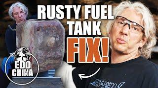 Fixing A Rusty Fuel Tank  1986 Range Rover  Workshop Diaries  Edd China