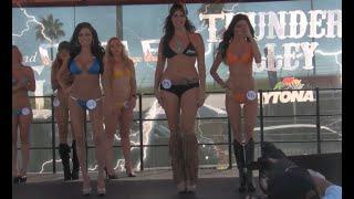 Cycle Scene Bikini Contest Daytona Speedway 2014 Biketoberfest