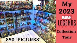 My 2023 Marvel Legends Collection Tour 850+ Figures