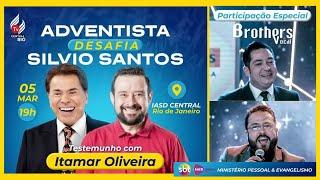 AO VIVO  Adventista Desafia Sílvio Santos  IASD Central Rio - Culto Evangelístico - 05032023