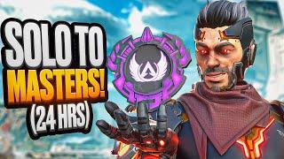 Solo to Masters in 24 Hours Mirage ONLY Apex Legends speed run 