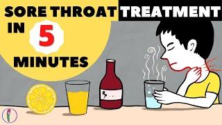 Sore throat remedies at home  How to treat sore throat at home