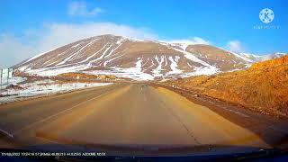 Driving in the M7 Road . From Spitak to Gyumri ️ Ashotsk  Armenia. 4K 60fps