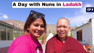 My Time at a Nunnery in Ladakh  How a Nuns Life is Different than that of Ordinary Women?  Ep 3