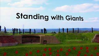Standing with Giants at Fort Nelson an Aerial View