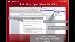 Webinar - Mendeley for Engineers 2011-08-25