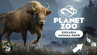 Planet Zoo Eurasia Animal Pack - ALL 8 ANIMALS REVEALED