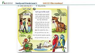 Song in Family and friends Level 1 Unit 11 _ Lets go to the zoo  Lets sing karaoke