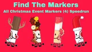 All Christmas Event Markers 4 Speedrun  48.58  Find The Markers