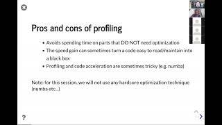 Python profiling