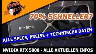 Nvidia GeForce RTX 5000 - ALLE AKTUELLEN INFOS zur RTX 5090 5080 5070 und 5060  70% schneller?