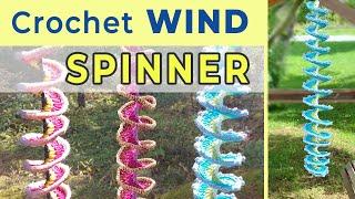 How to crochet wind spinners