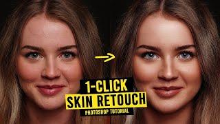 Achieve Flawless Skin with a Single Click in Photoshop No Frequency Separation