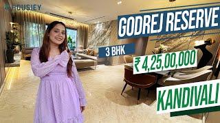 Godrej Reserve Kandivali  3 BHK Sample Flat Tour  Godrej Kandivali East Project