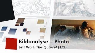 Bildanalyse einer Photographie Jeff Wall The Quarrel 12