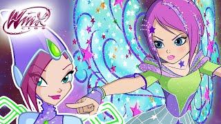 Winx Club - All the Tecnas transformations up to COSMIX from SEASON 1 to 8