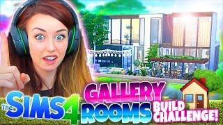 GALLERY ROOMS ONLY -  The Sims 4 BUILD Challenge