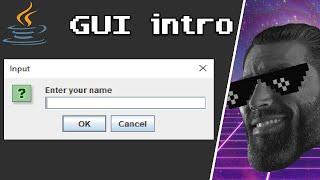 Java GUI intro ⭐【5 minutes】