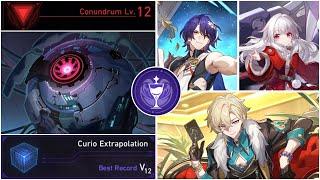 Gold and Gers Lv. 12 Full Run - Aventurine x Dr. Ratio x ClaraCurio Extrapolation DiceElation Path