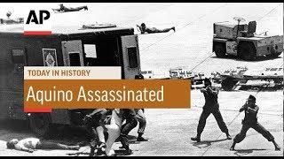 Benigno Aquino Assassinated - 1983  Today In History  21 Aug 17