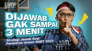 TRIK CEPAT NGERJAIN SOAL PENALARAN UMUM TPS UTBK SNBT 2023